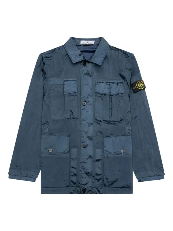 Stone Island Compass-badge Jacket in Blue