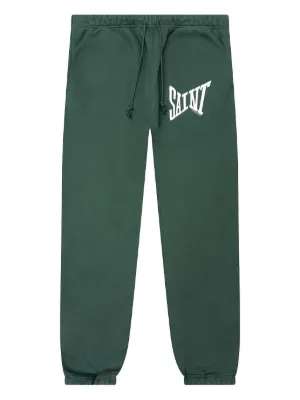 VETEMENTS logo-print Track Pants | Green | FARFETCH