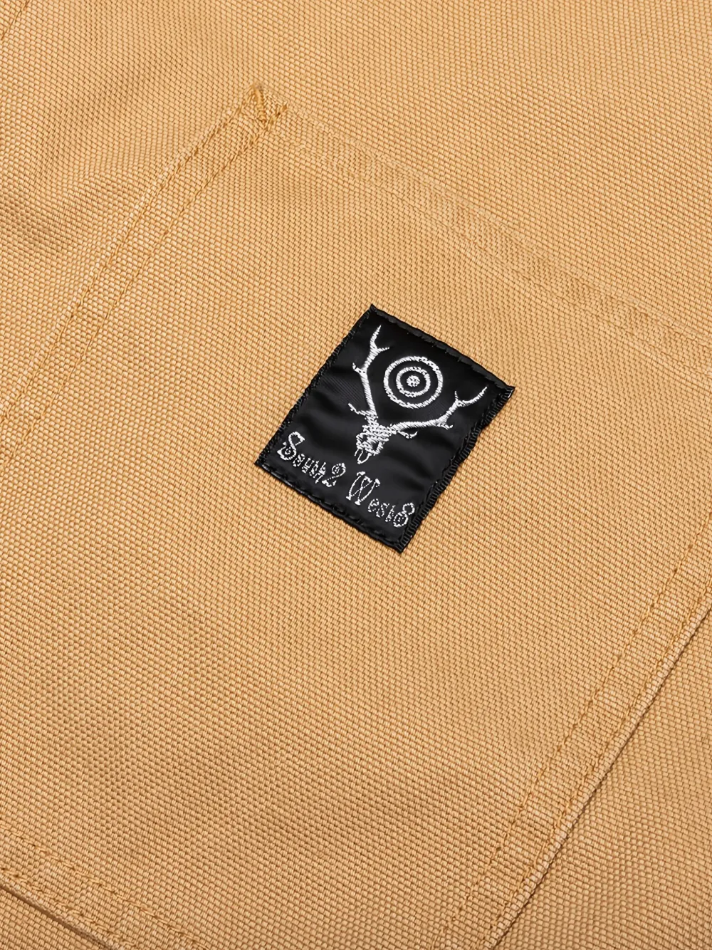 SOUTH2 WEST8 Shirtjack met canvas borstzak Bruin