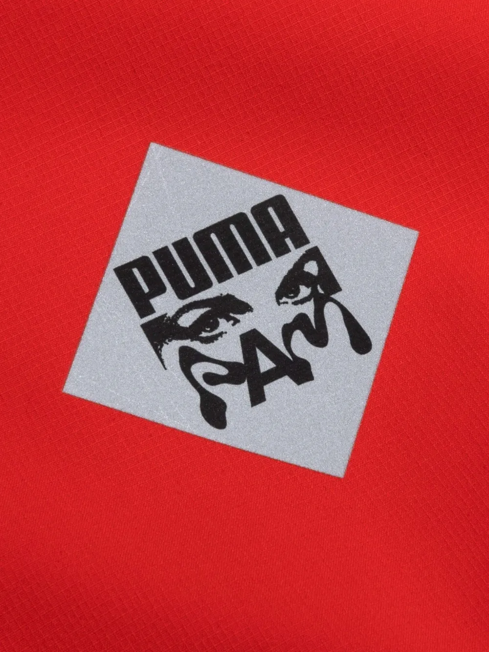 PUMA x P.A.M. jack met ritssluiting Rood