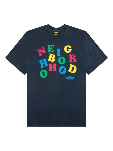 Neighborhood graphic-print cotton T-shirt