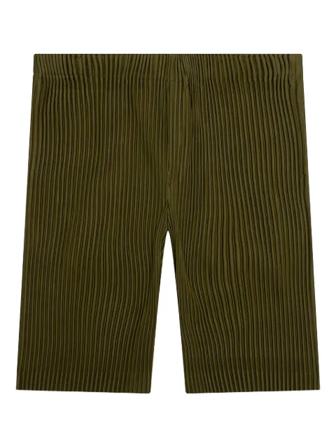 Homme Plissé Issey Miyake pleated drawstring-fastening shorts