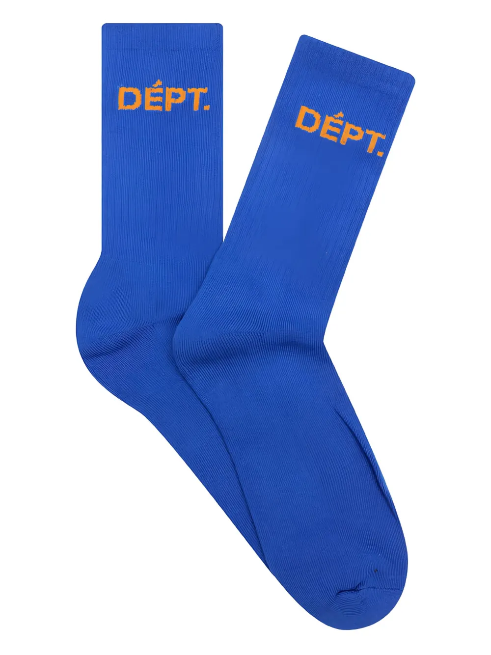 Gallery Dept. Dept Logo Socks In Blue