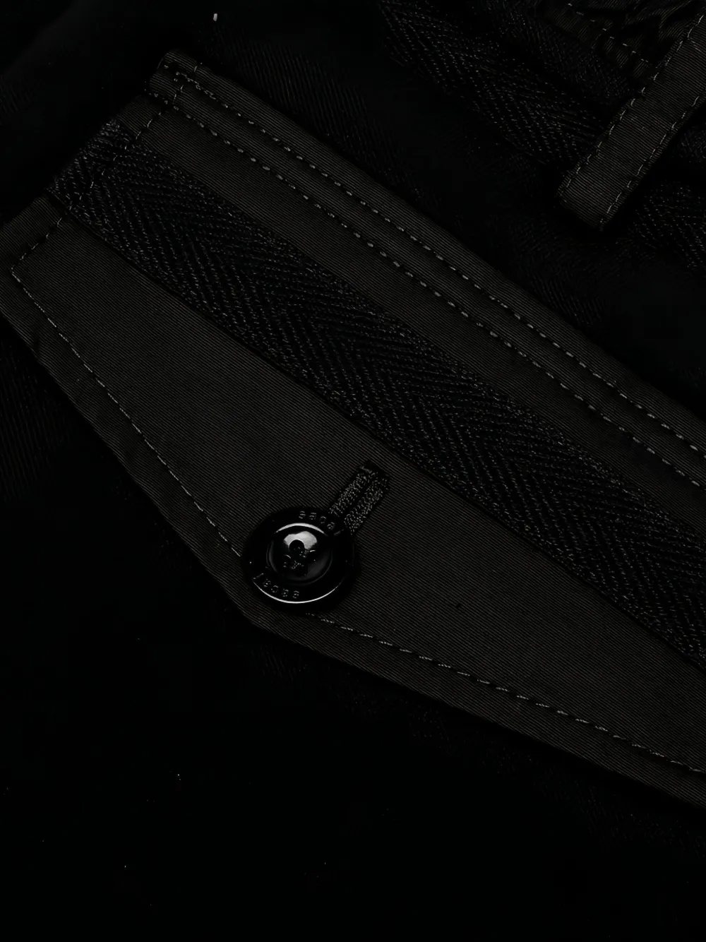 sacai Sponge broek met trekkoord Zwart