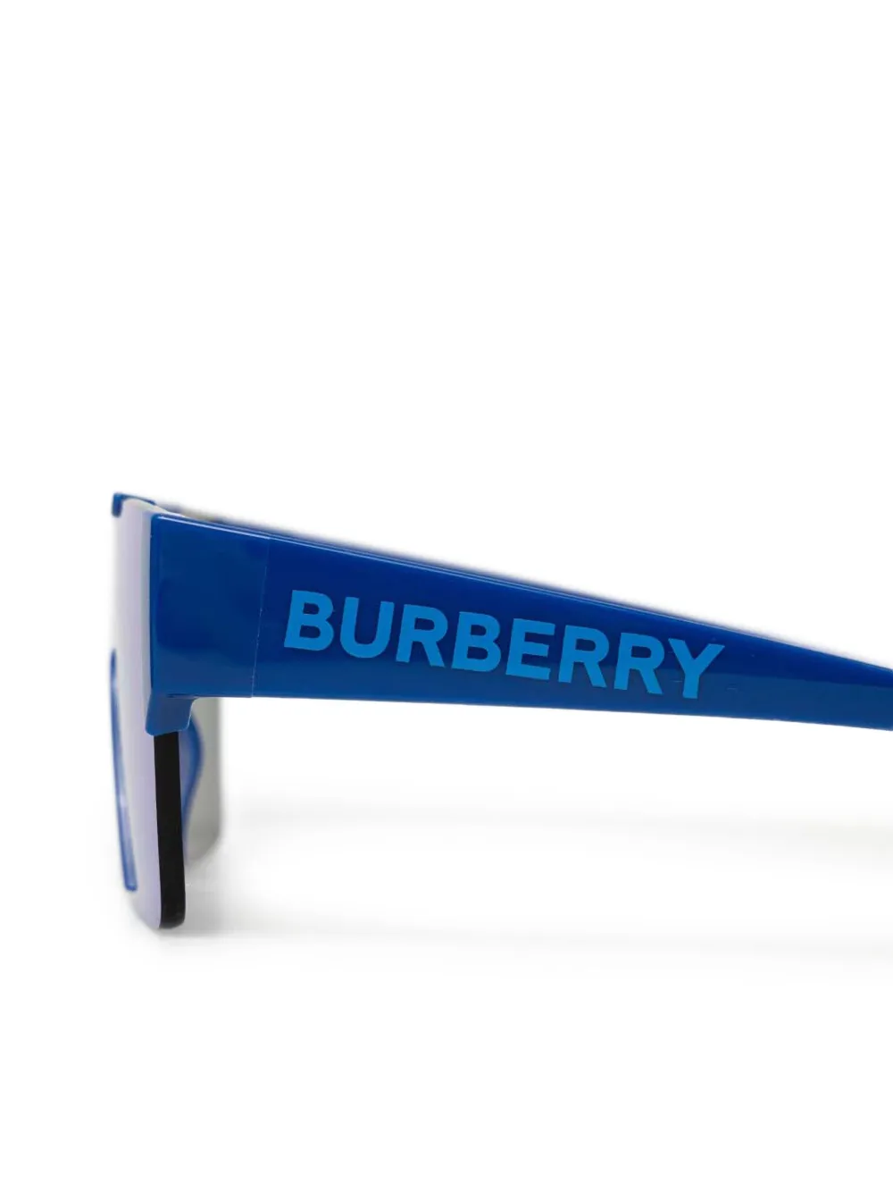 Burberry Eyewear Zonnebril met geometrisch montuur - Blauw