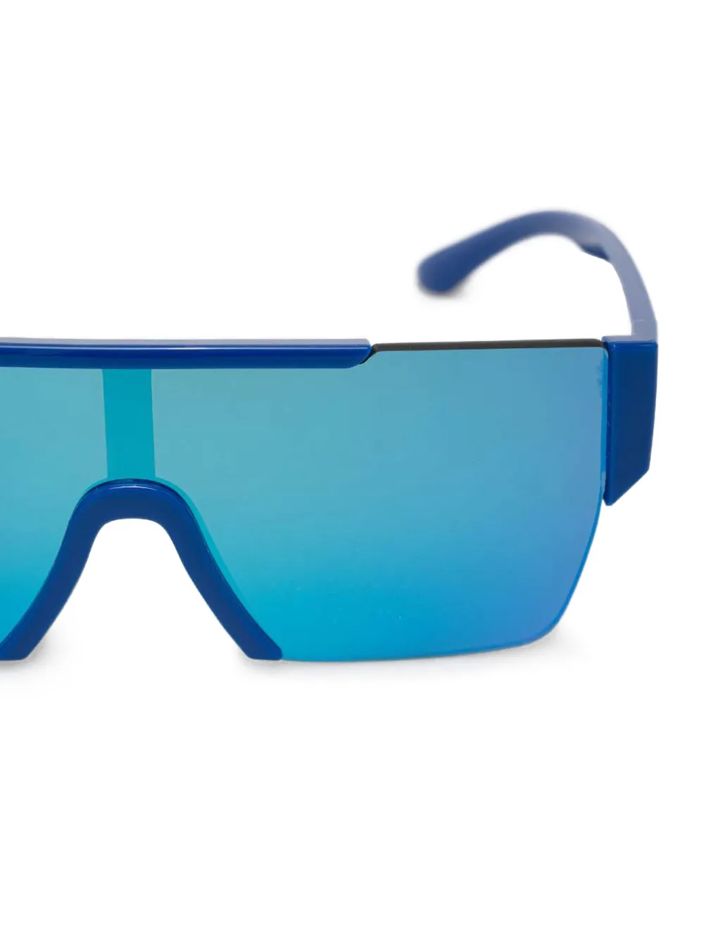 Burberry Eyewear Zonnebril met geometrisch montuur Blauw