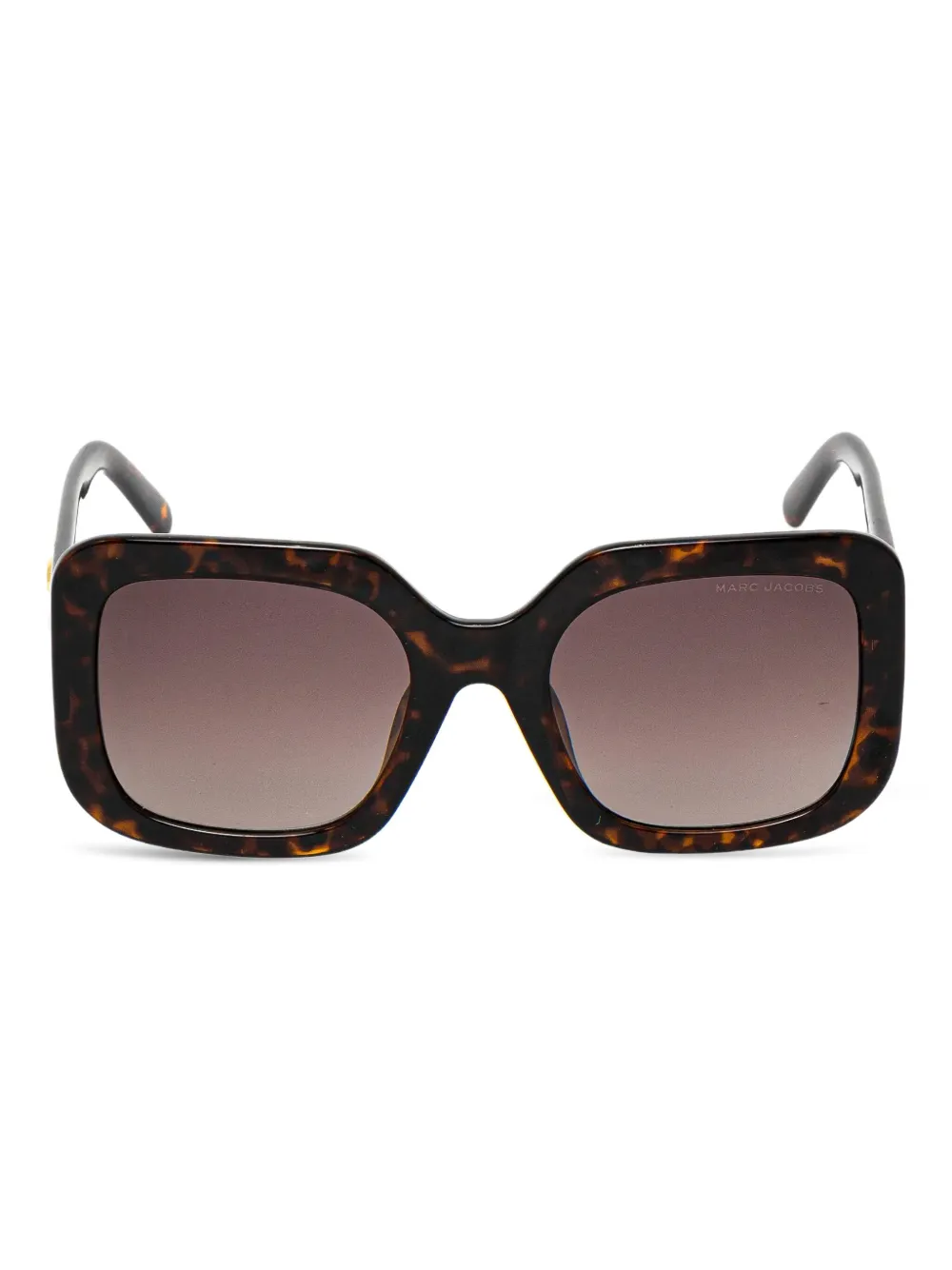 Marc Jacobs Eyewear Zonnebril met schilpadschild design Bruin