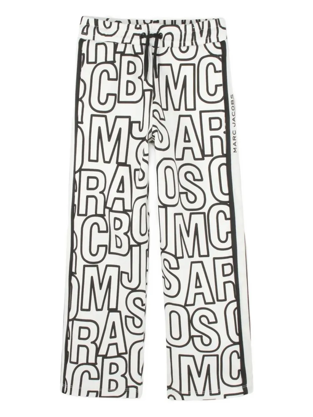 Marc Jacobs Kids logo-print track pants - ブラック Marc Jacobs Kids logo-print track pants - ブラック