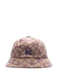Needles arabesque-pattern bucket hat - Red