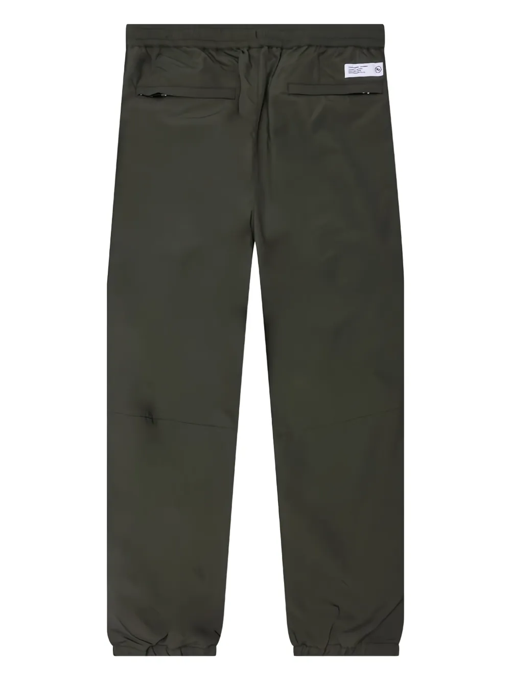 Neighborhood Broek met logoprint en rits Zwart