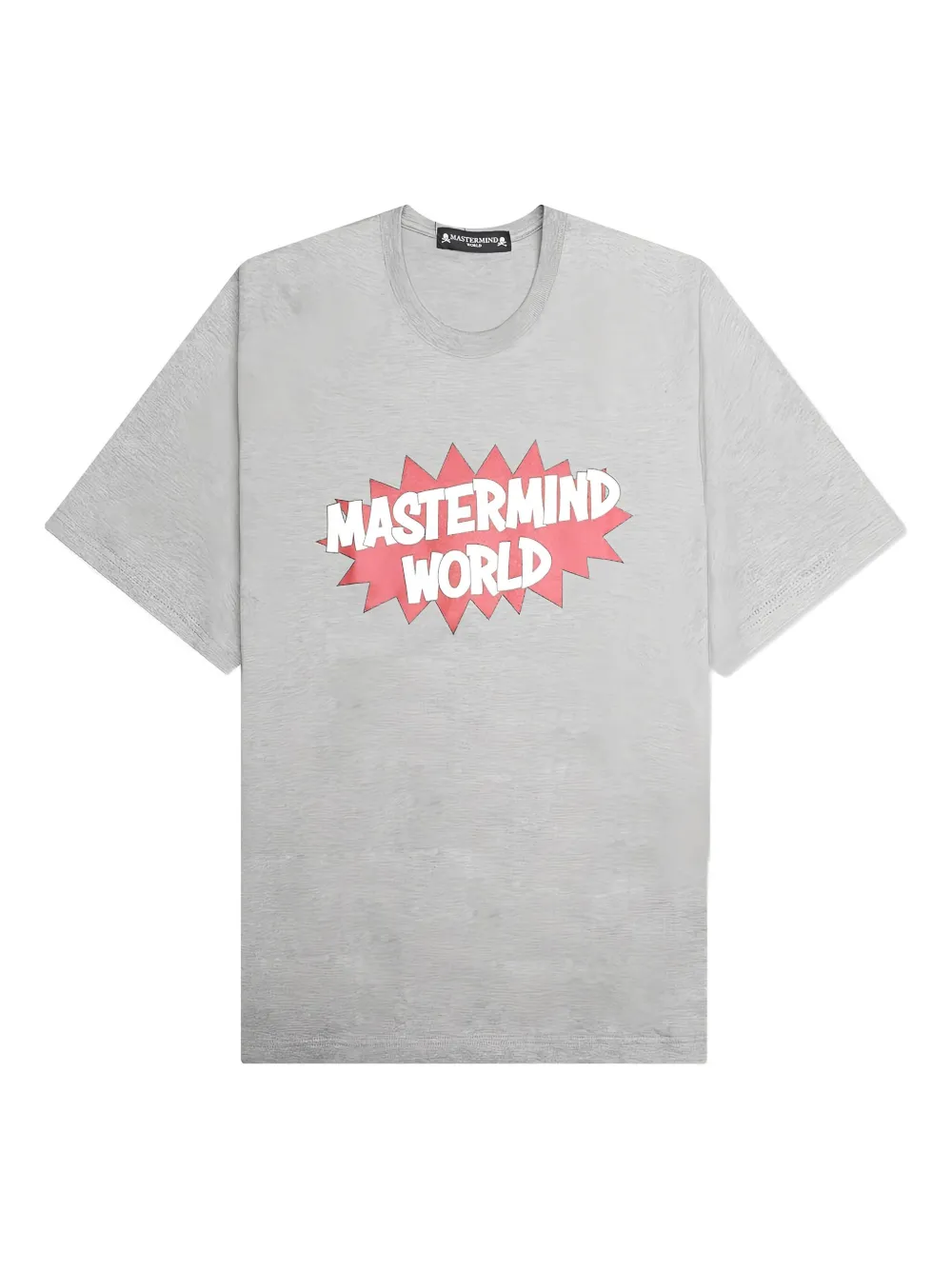 Mastermind World logo-print T-shirt - グレー Mastermind World logo-print T-shirt - グレー