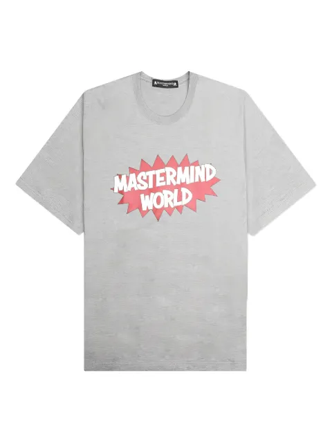 Mastermind World logo-print T-shirt