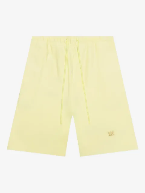 Advisory Board Crystals logo-patch drawstring shorts
