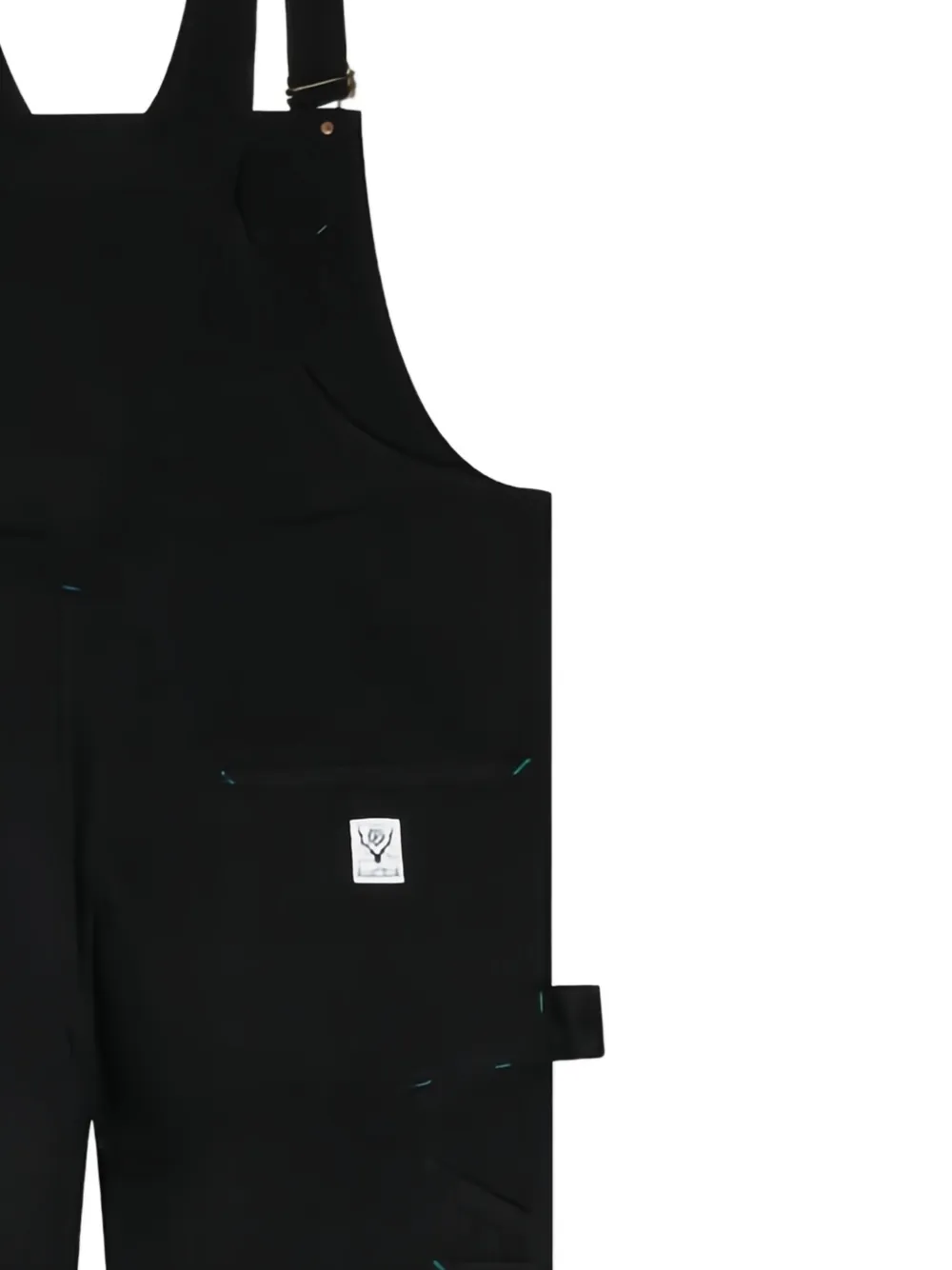 SOUTH2 WEST8 Canvas overall - Zwart