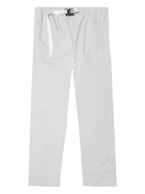 Advisory Board Crystals buckle-fastening embroidered trousers