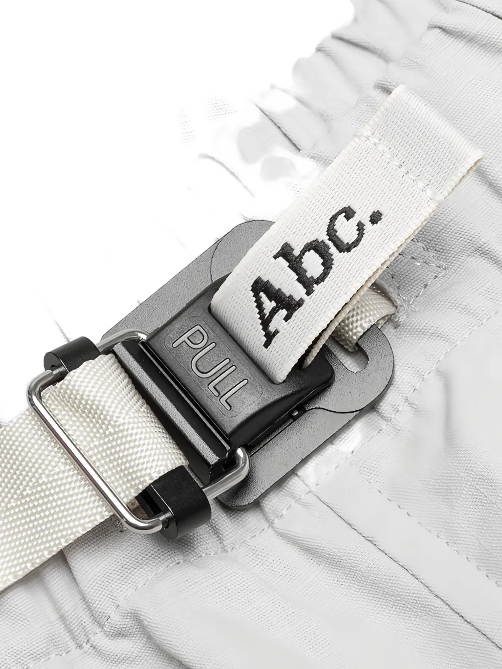 Advisory Board Crystals Broek met gespsluiting en borduurwerk Grijs