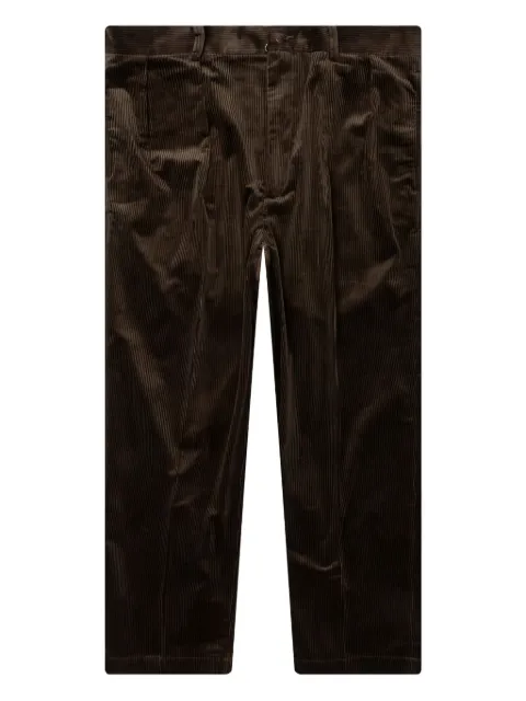 WACKO MARIA pleated corduroy trousers