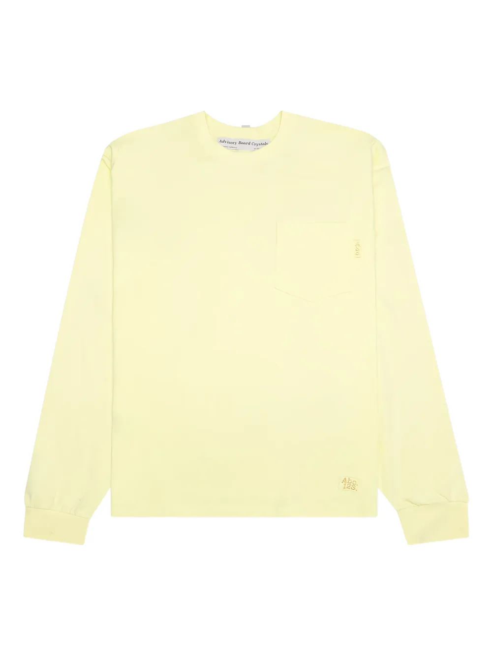 Advisory Board Crystals Sweater met zak Geel