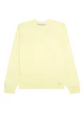 Advisory Board Crystals pocket long-sleeved sweatshirt - Yellow