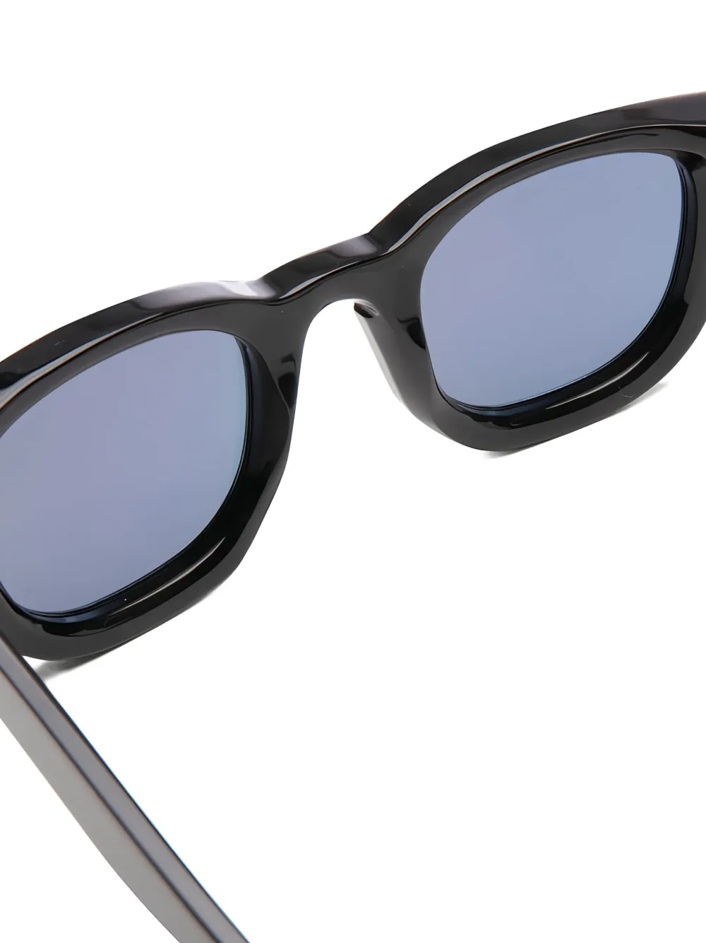 Thierry Lasry Zonnebril met vierkant montuur Zwart