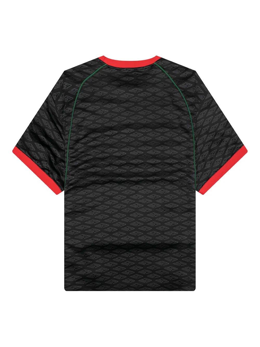 Awake NY Jersey T-shirt met wapenschild patroon - Zwart