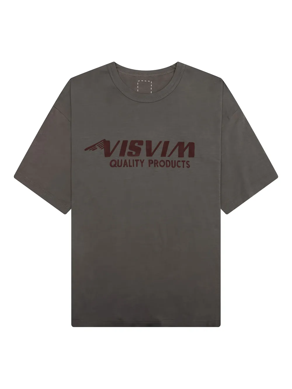 visvim logo-print T-shirt - グレー visvim logo-print T-shirt - グレー