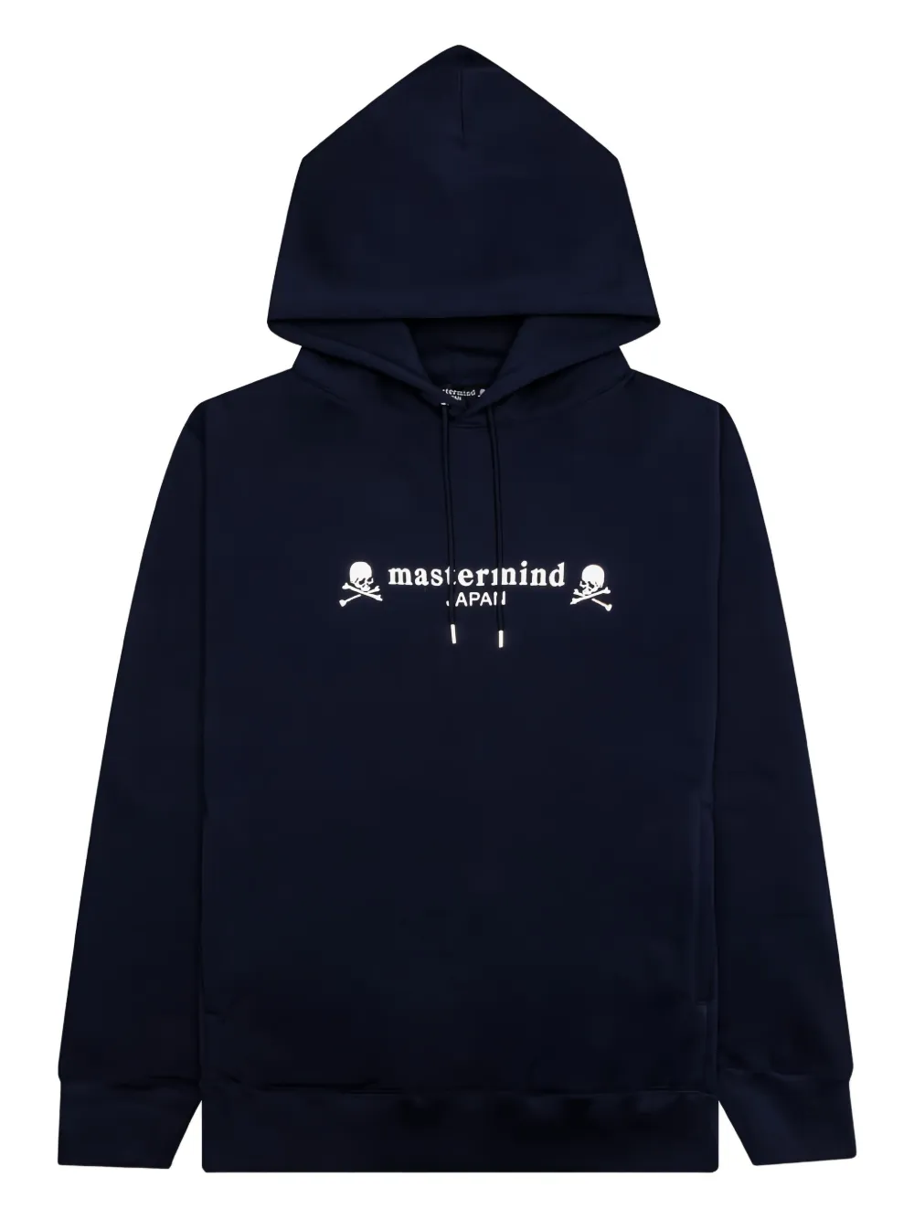 Mastermind Japan Hoodie met lange mouwen en logo Blauw