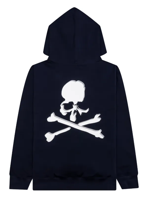 Mastermind Japan Logo long-sleeves Hoodie | Blue | FARFETCH
