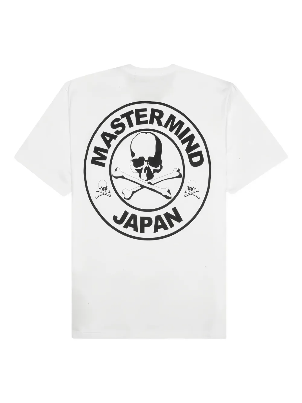 Mastermind Japan T-shirt met logo zak - Wit