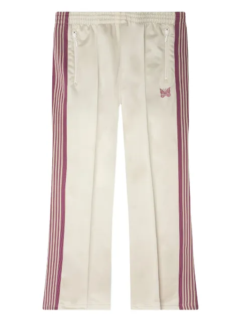 Needles pantalones con logo bordado