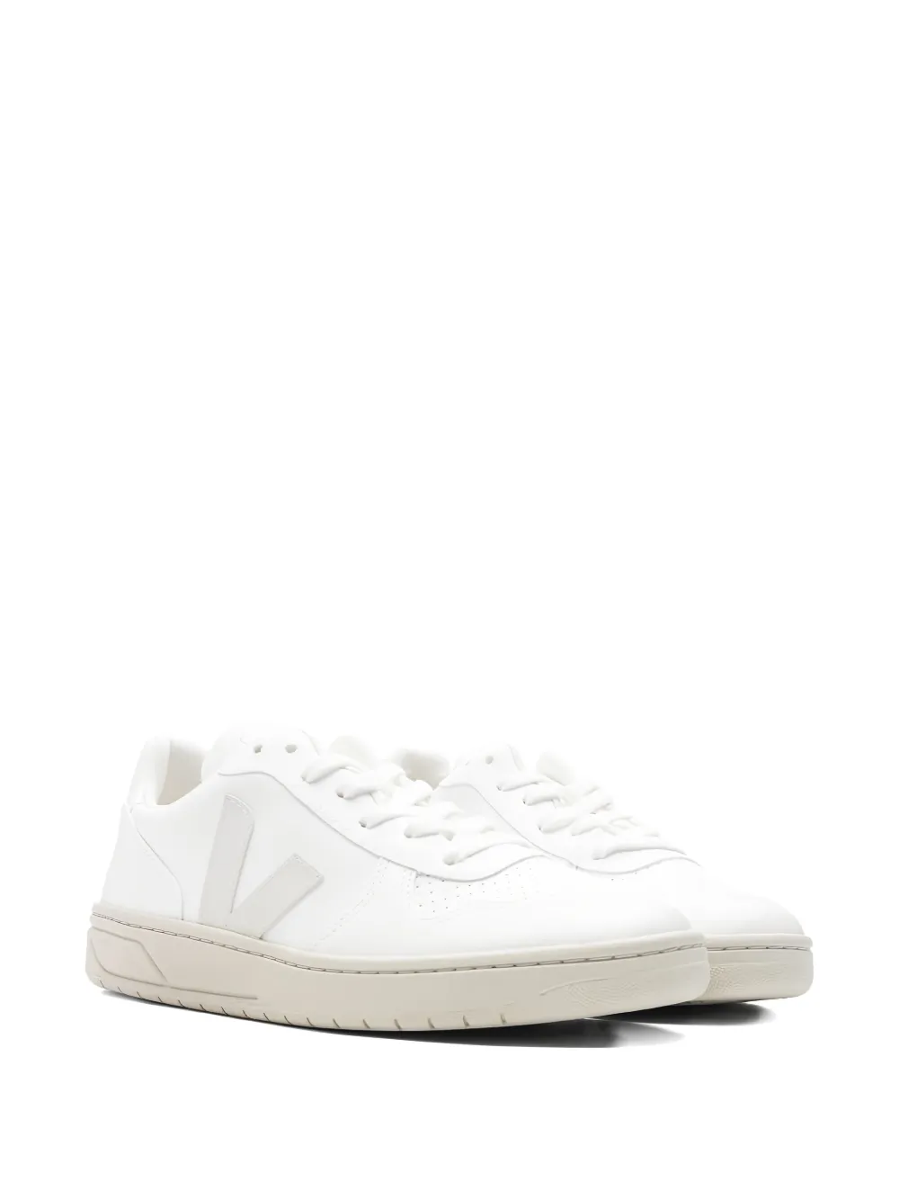 VEJA V-10 CWL leather sneakers White