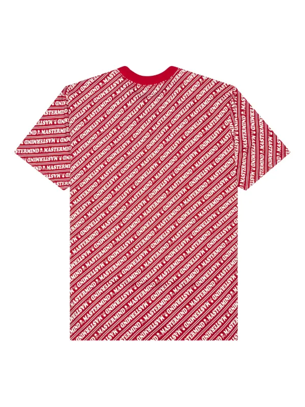 Mastermind World スカルロゴ Tシャツ | レッド | FARFETCH JP