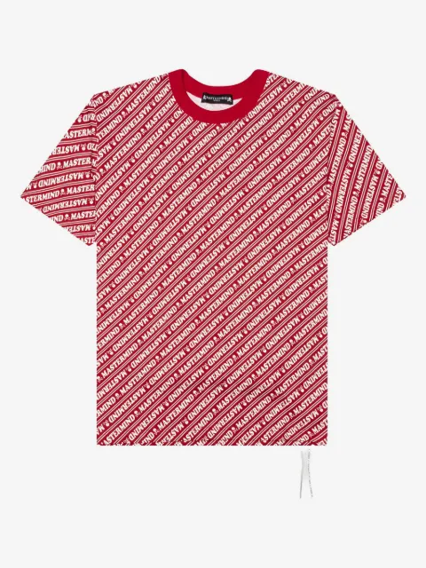 Mastermind World skull logo-print T-shirt