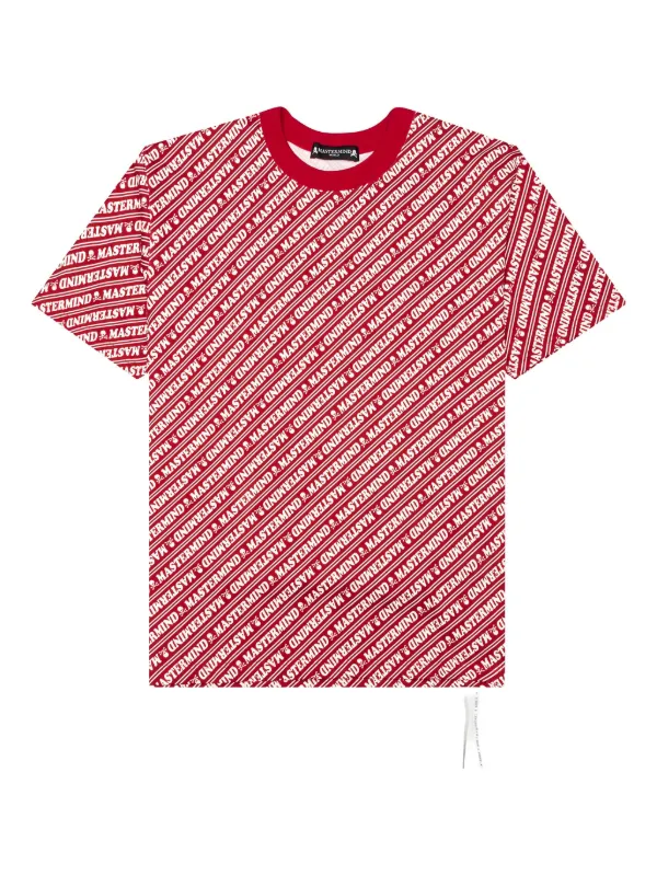 Mastermind World スカルロゴ Tシャツ | レッド | FARFETCH JP