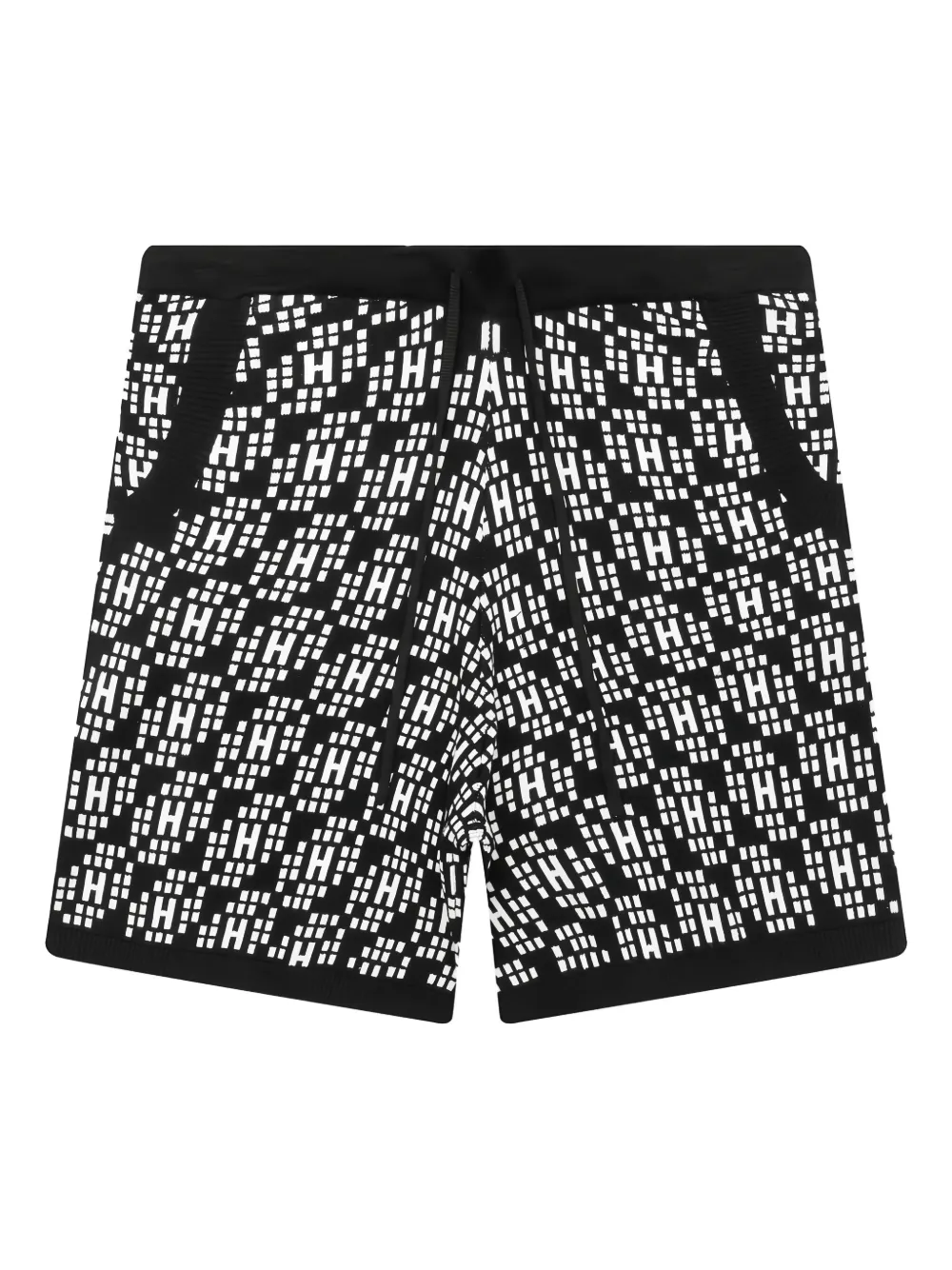 Honor The Gift Gebreide shorts met logo Zwart