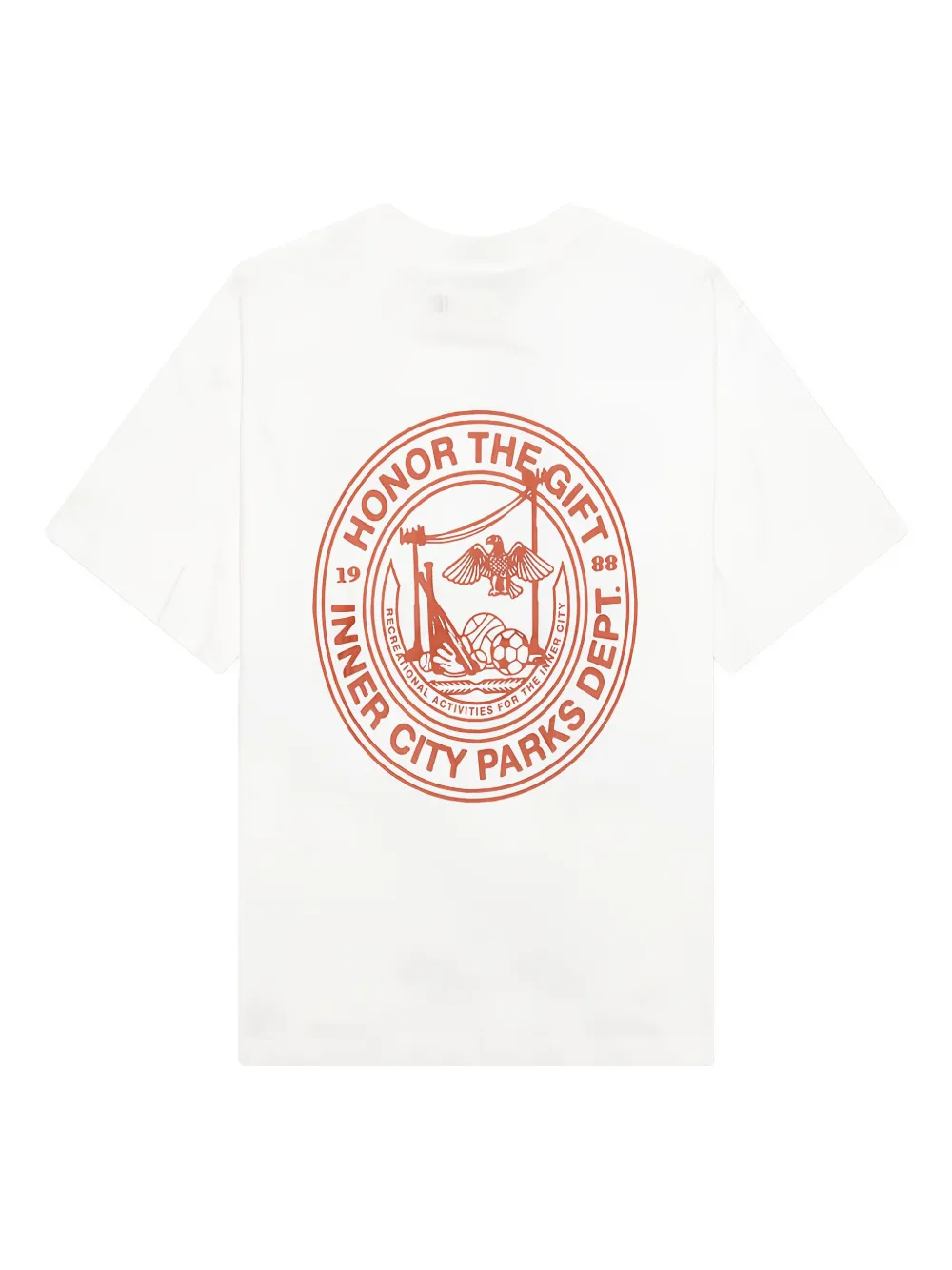 Honor The Gift T-shirt met grafische print Wit