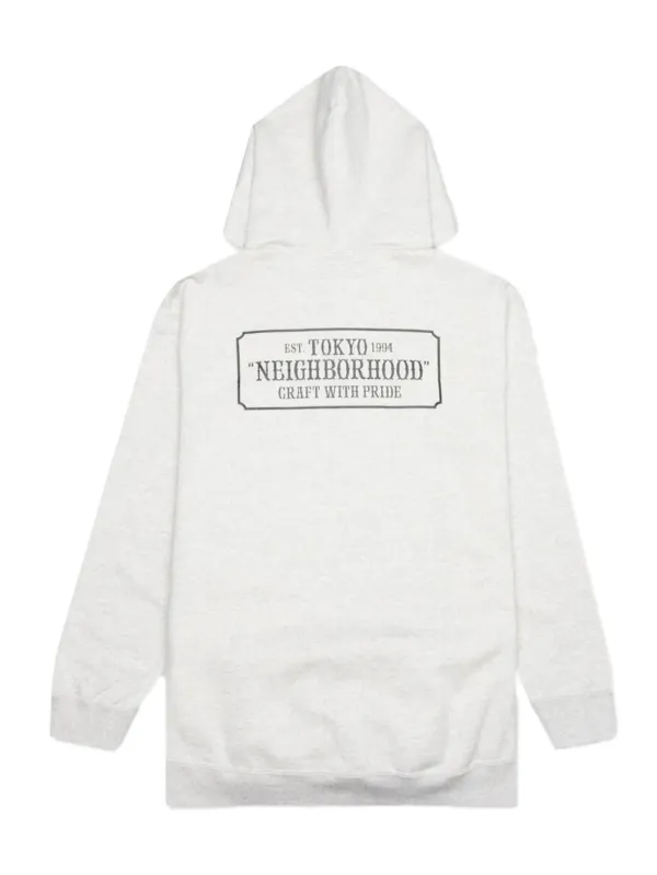 NEIGHBORHOOD CREW/C-HOODED パーカー【G】. Neighborhood Cモチーフ スウェットパーカー | グレー | FARFETCH JP