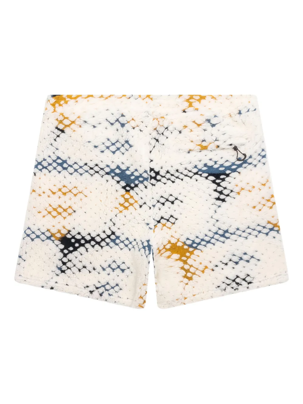 Awake NY Fleece shorts met print Wit