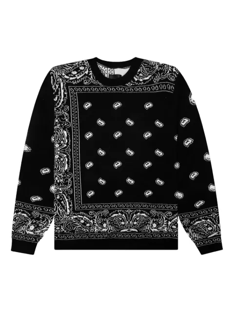 RTA paisley-pattern sweater
