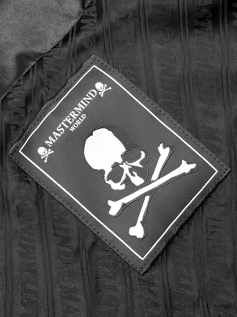Mastermind Japan Skull-print Hooded Windbreaker In Black