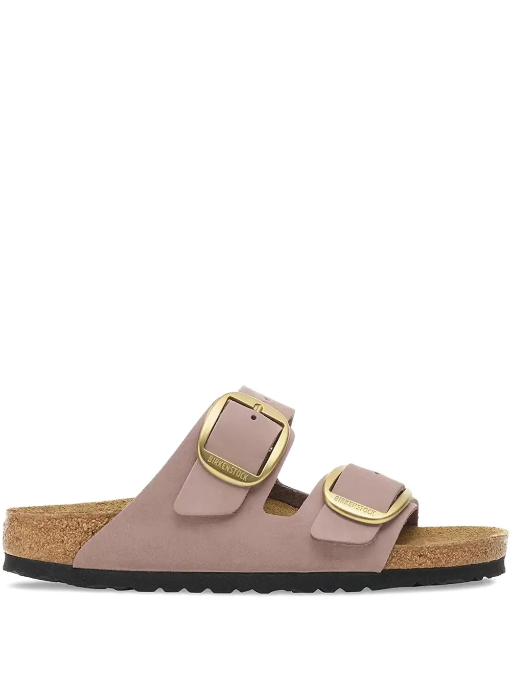 Birkenstock double-buckle slides Purple