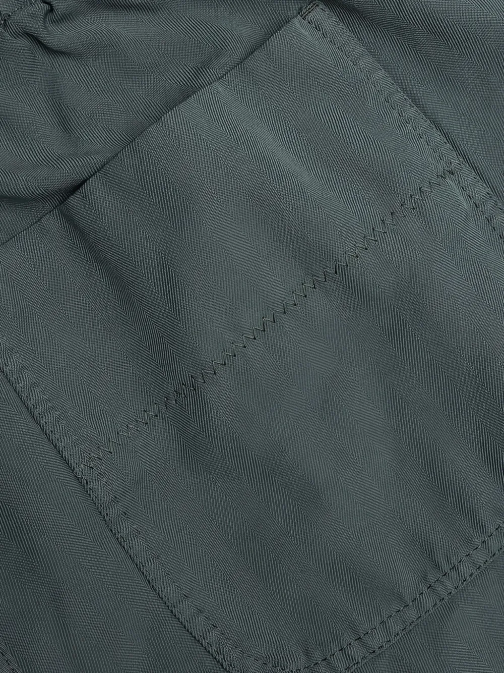 Undercover Straight broek met elastische taille en pied-de-poule patroon Grijs