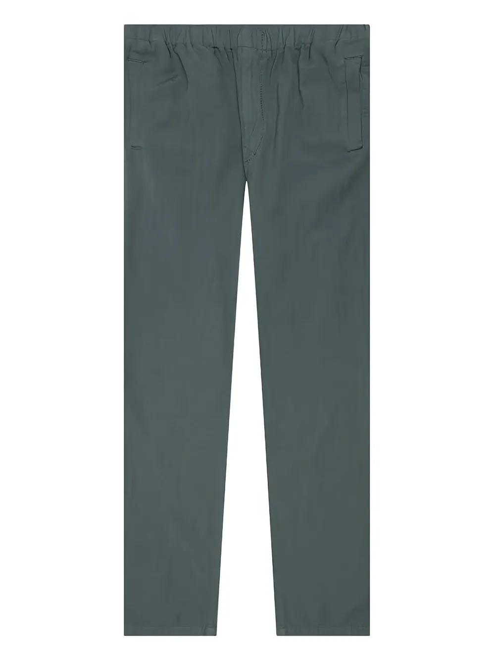 Undercover elasticated-waist herringbone straight trousers - グレー Undercover elasticated-waist herringbone straight trousers - グレー
