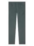 Undercover elasticated-waist herringbone straight trousers - Grey