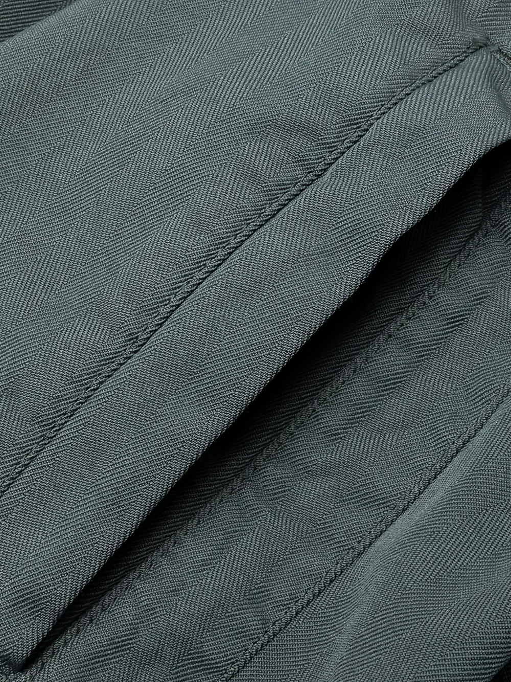 Undercover Straight broek met elastische taille en pied-de-poule patroon Grijs