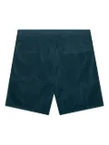 Stone Island logo-patch deck shorts - Blue