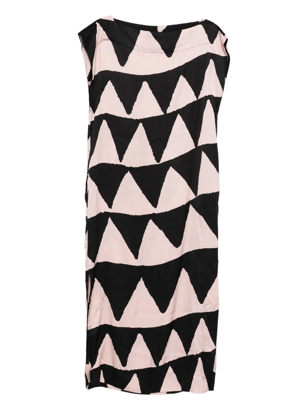 Vivienne Westwood Pre-Owned 2016 jurk met driehoekig patroon - Zwart