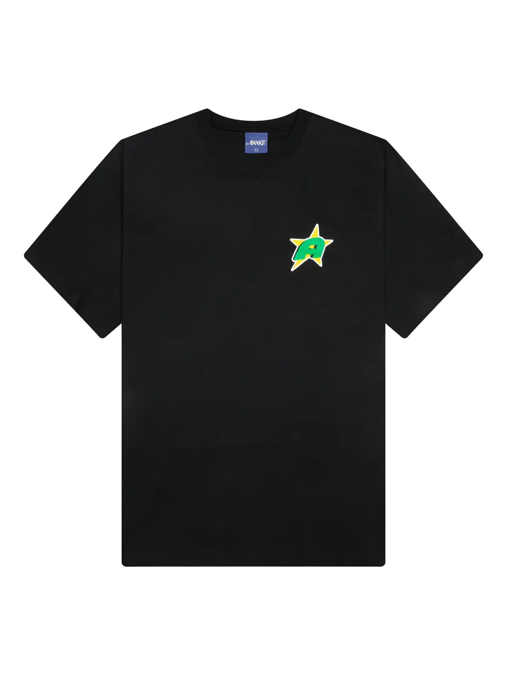 Awake NY T-shirt met logoprint Zwart
