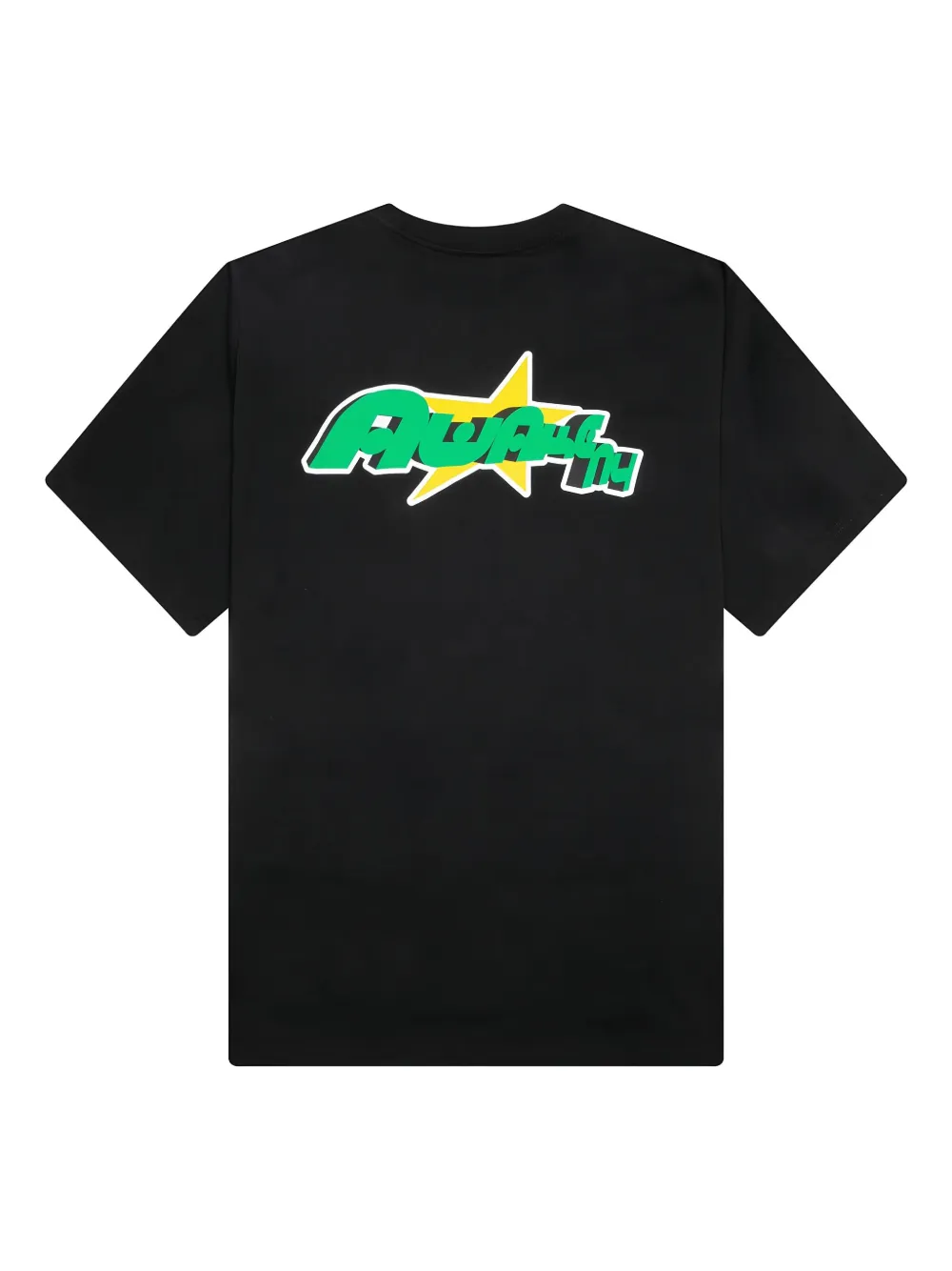 Awake NY T-shirt met logoprint - Zwart
