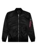 Mastermind Japan x Alpha Industries skull-patch MA-1 bomber jacket - Black